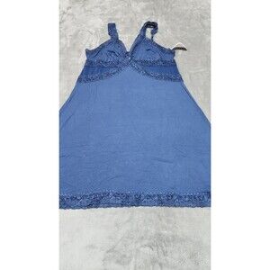 Adore Me Women's Large Dark Blue Slip Dress NWT Sleepwear